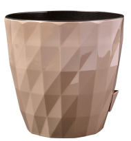 Горшок Соло RUBY 3лит Фраппе Арт-9649 с прикорневым поливом