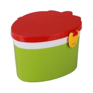 Контейнер пластиковый Клубника со вставкой Зелёный Арт-М-5246