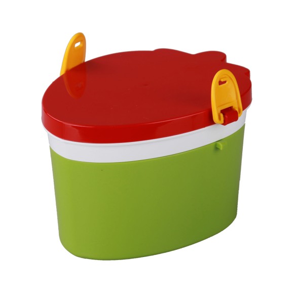 Контейнер пластиковый Клубника со вставкой Зелёный Арт-М-5246