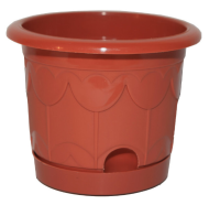 Горшок Тюльпан 135мм Терра с поддоном