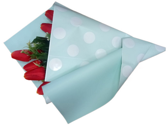 Пленка Листами Жемчужная Царь Горох Зеленый чай 60/60см (1уп/20шт) Цена за 1ЛИСТ