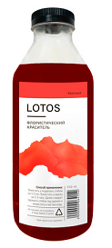 Краска для срезочных цветов 950мл Красный Лотос 1уп/6шт
