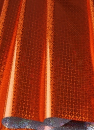 Пленка Голография Оранжевая 70см/8м