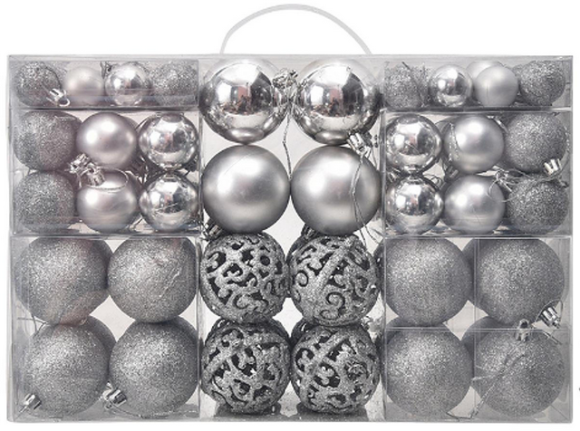 Ёлочное украшение Шары (6см/100шт) Арт-№8