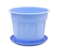 Горшок Каро 130мм с поддоном афродита 130мм