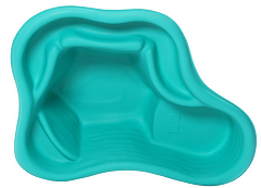 Пруд садовый 135лит Зелёный 116*91*40см