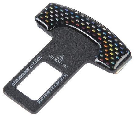 Заглушка ремня безопасности TORSO металлическая Арт-4736397 Заглушка ремня безопасности TORSO металлическая Арт-4736397