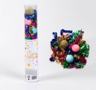 Пневмохлопушка 28см С днём Рождения 5019359