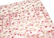 Пленка Листами Матовая с Цветным рисунком Красная 60/60см (1уп/20шт) Цена за 1ЛИСТ