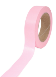 Лента Простая Тиснение дерево 3см*50ярд Розовая Лента Простая Тиснение дерево 3см*50ярд Розовая