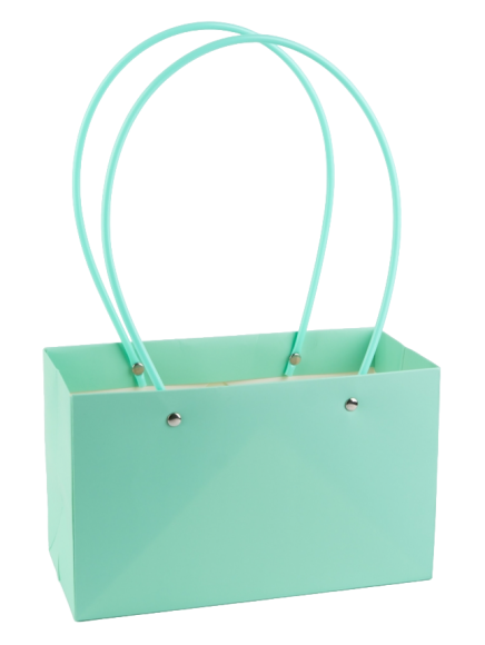 Сумочка для горшечных цветов 220*105*135мм Ментол