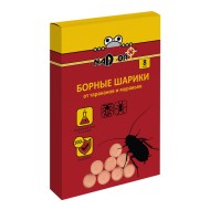 Борные Шарики Nadzor 8шт (1уп/35шт) от тараканов и муравьёв