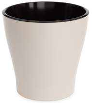 Горшок Лея 17лит Бежевый (с дренажной системой)