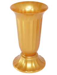 Колба для цветов Цветочная №-3 Золото (220мм*460мм*6лит) Арт-03003