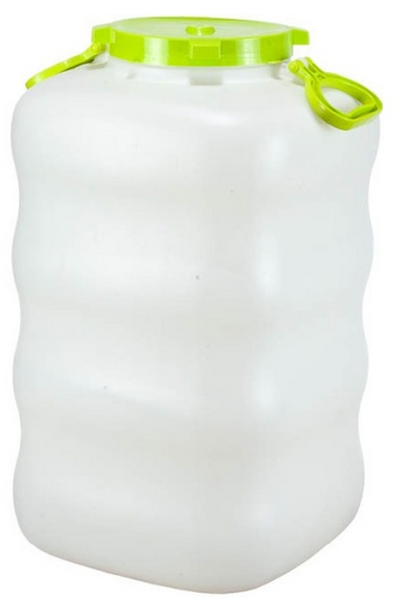 Бак 75лит универсал с крышкой Синий М-3466