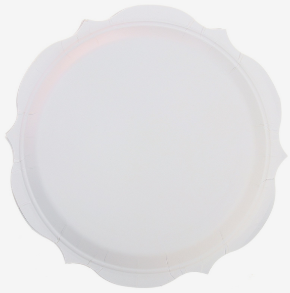 Тарелка бумажная Happy Birthday Золото (1уп/6шт) D-18см Арт-9326520