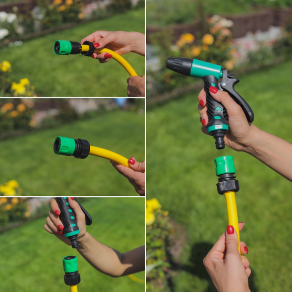 Коннектор 5/8 (16мм) быстросъёмное соединение Greengo Арт-1006629