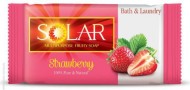 Мыло хозяйственное Клубника 250гр SOLAR (1уп/48шт) Мыло хозяйственное Клубника 250гр SOLAR (1уп/48шт)