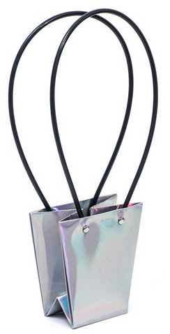 Сумочка для горшечных цветов 120*80*125мм Голография Сумочка для горшечных цветов 120*80*125мм Голография