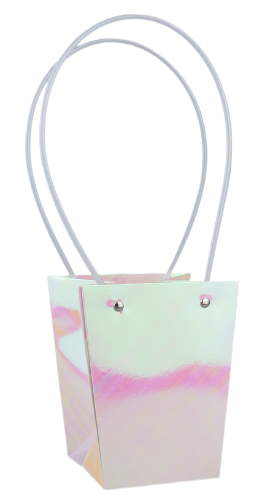 Сумочка для горшечных цветов 120*80*125мм Голография Сумочка для горшечных цветов 120*80*125мм Голография