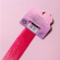 Цветная прядь на заколке Розовая 50см Арт-6772423