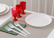 Набор одноразовой посуды на 3 персоны Давай! Доляна Арт-7141692