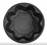 Клумба пластиковая Ромашка Чёрная 105*105*35см