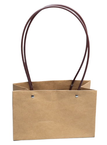 Сумочка для горшечных цветов 220*100*135мм Крафт