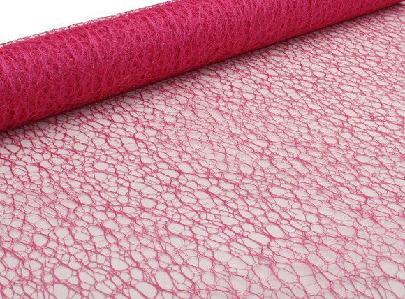 Сетка Паутинка Фуксия 48см*5м