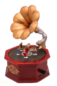 Граммофон 24см Арт-CRT-5684