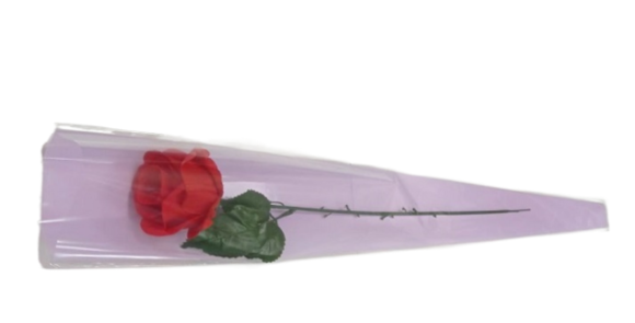 Конус рис/рис 15/80 Светло Сиреневый на 1 Розу (1уп/50шт) Цена за лист