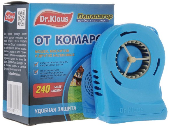 Пепелатор Комплект-Прибор+кассета DK34140031 (1уп/16шт) (Dr.Klaus)