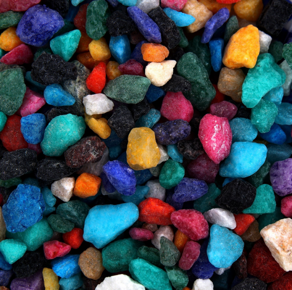 Мраморная крошка Калейдоскоп 800гр фр 5-10мм (1уп/1шт)