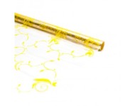 Пленка прозрачная с рисунком Изаура Желтая 70см/200гр