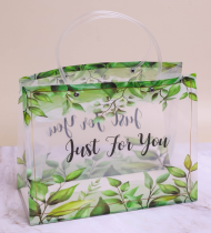 Сумочка для горшечных цветов 270*210*110мм Листья Арт-752