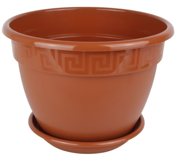 Горшок Антик 16,6лит D-36см Терракот с поддоном Горшок Антик 16,6лит D-36см Терракот с поддоном