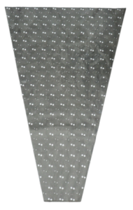 Конус рис/рис 52/80 Горох под Гладиолус (1уп/100-50шт) Цена за лист