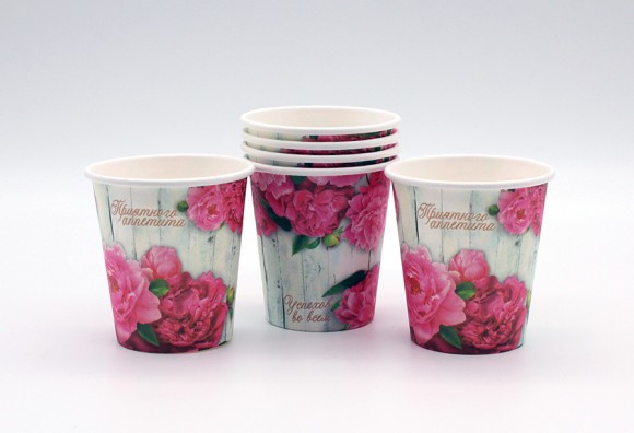 Шот-Стопка Приятного аппетита 80мл Бумажная (набор 6 шт) 1018552