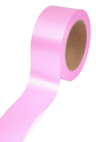 Лента Простая 5см*100ярд Светло-Розовая