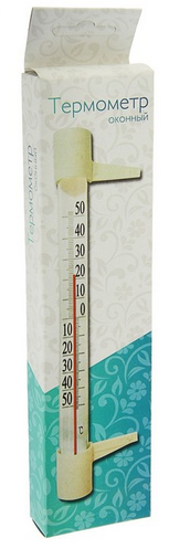 Термометр уличный Гвоздик оконный ТСН-13 21см