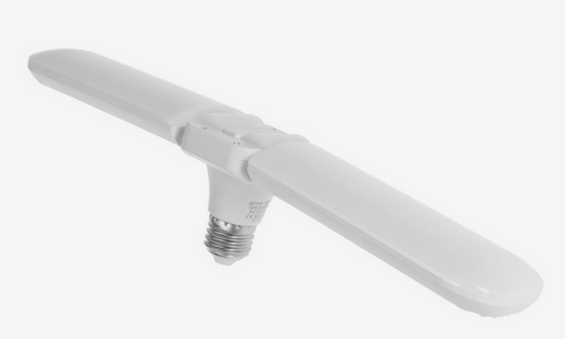 Фитолампа светодиодная Двухлепестковая складная E27 16-ВТ 220В Арт-7391122