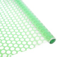 Пленка прозрачная с рисунком Крошет Мятная 70см/200гр