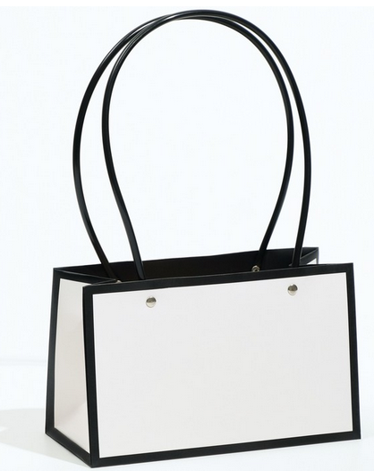 Сумочка для горшечных цветов 220*105*135мм Белая Арт-7386395 Сумочка для горшечных цветов 220*105*135мм Белая Арт-7386395