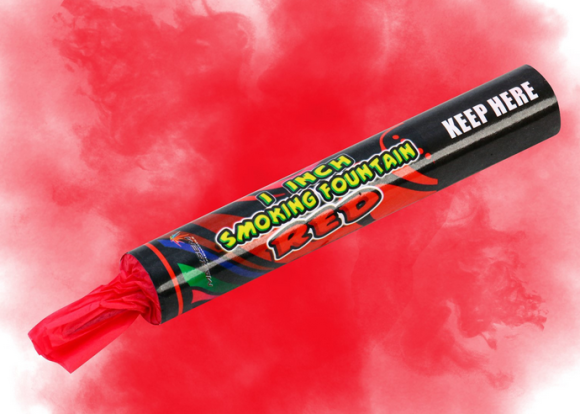 Цветной дым 60сек Красный Арт-9284553