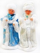 Снегурочка Поющая Большая 40см