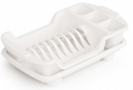 Сушилка пластиковая для посуды со Сливом Арт-М-6242 Н-42*25см