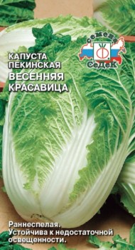 Капуста пекинская Весенняя Красавица ЦВ/П (СЕДЕК) 0,3гр раннеспелый