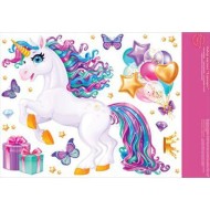 Наклейка Единорог Арт-88.338