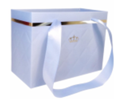 Сумочка для горшечных цветов 205*150мм Империал Голубая