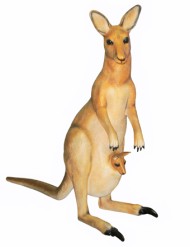 Фигурка Кенгуру с кенгурёнком Арт-17.14 150см